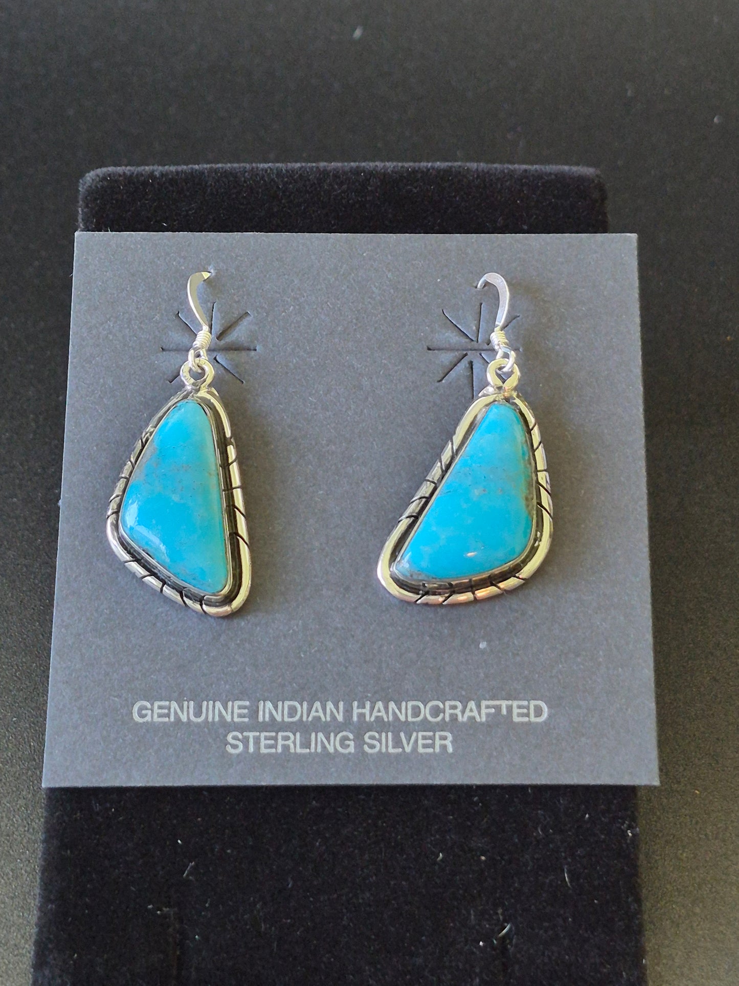 Turquoise & Sterling Silver Earrings