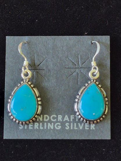Sterling Silver &Turquoise Earrings