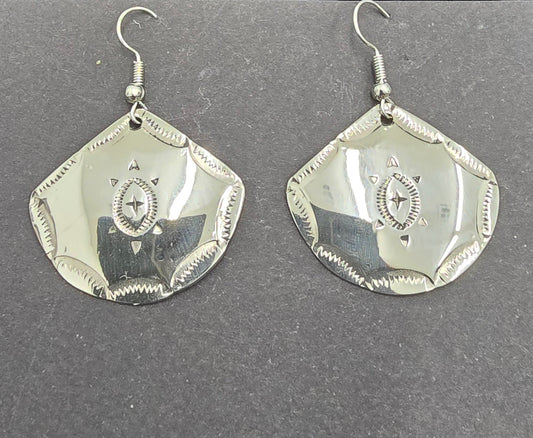 German Silver Earrings by Adam Caesar