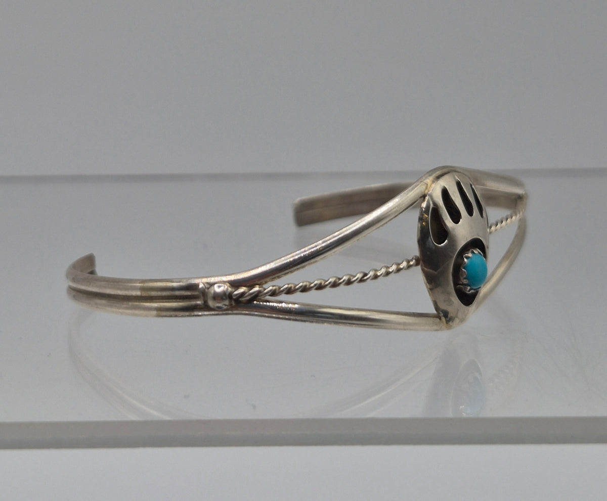 Bear Claw Turquoise Bracelet