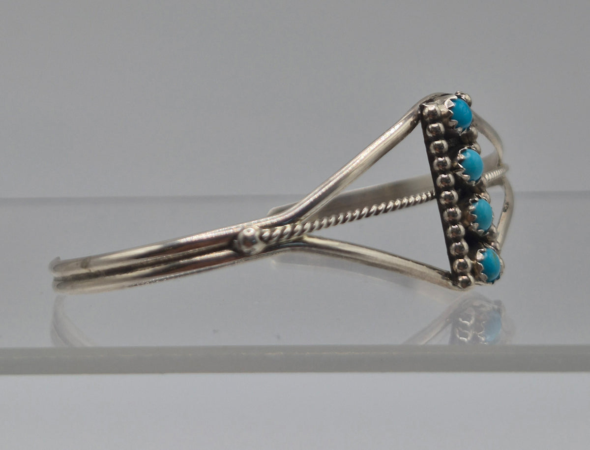 4 Stone Turquoise Bracelet