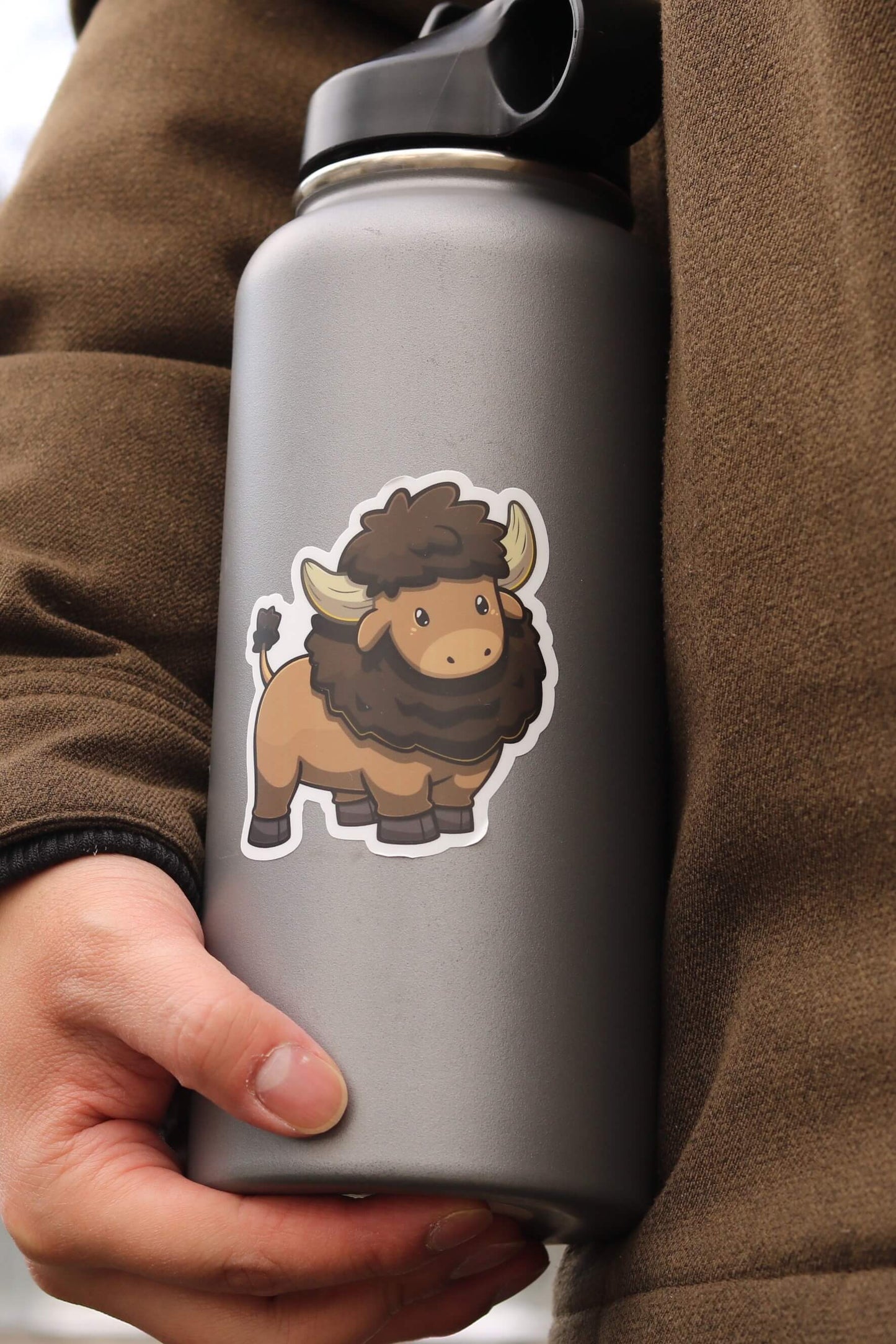 Buffalo Sticker | Cute Wild Animal Sticker