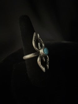 Turquoise/Sterling Silver Ring (Size 9 1/2)