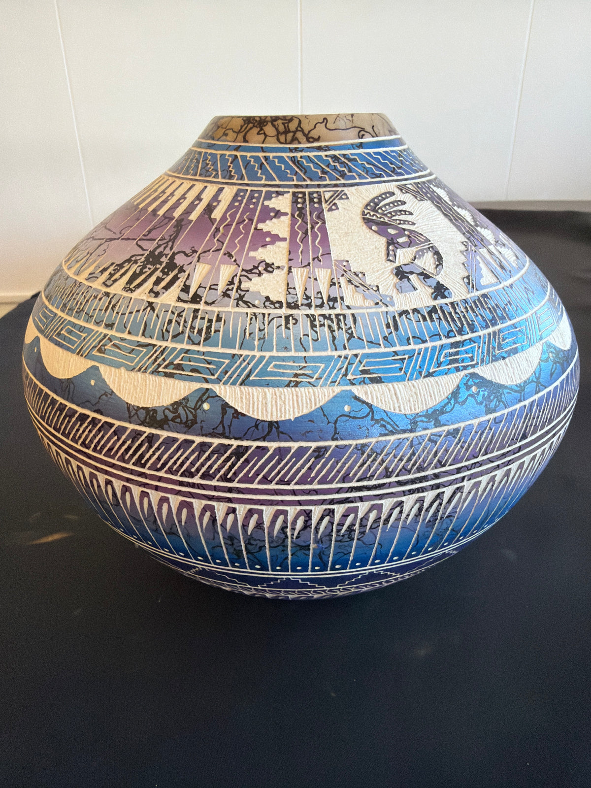 Horsehair Pottery - Myron C. (Navajo)