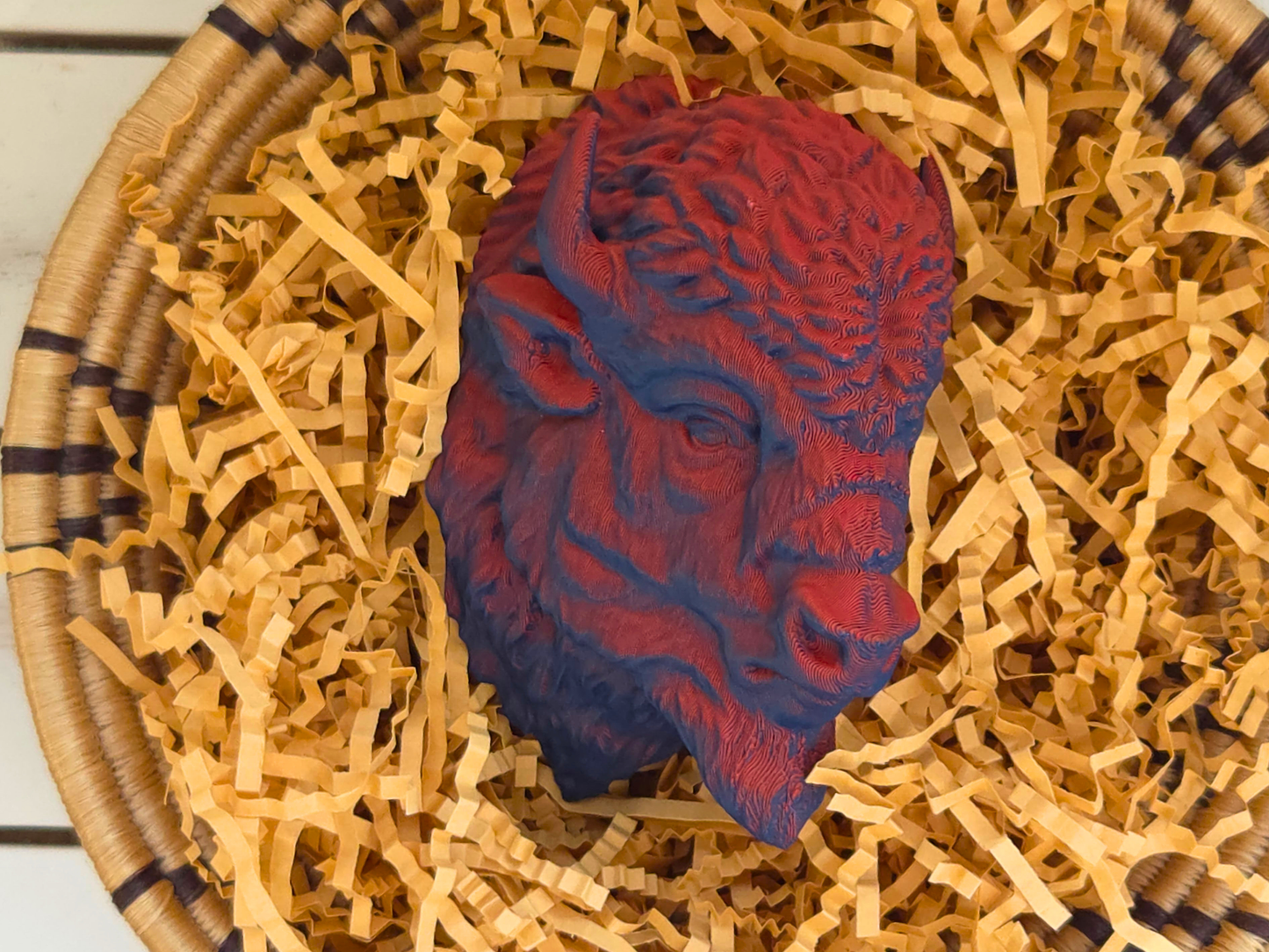 Bison Head Magnet