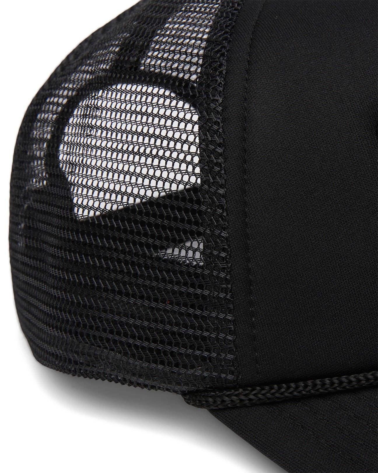 'YOU ARE ON NATIVE LAND' TRUCKER - BLACK POPPY