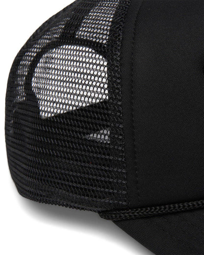 'YOU ARE ON NATIVE LAND' TRUCKER - BLACK POPPY