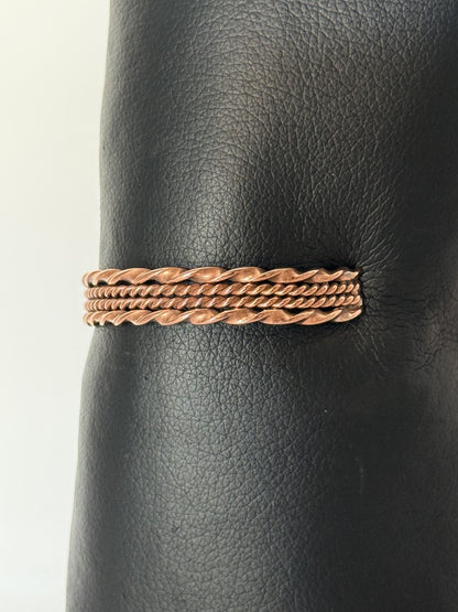 Twisted Copper Bracelet