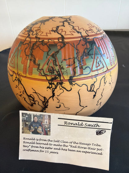 Horsehair Pottery - Ronald S. (Navajo)
