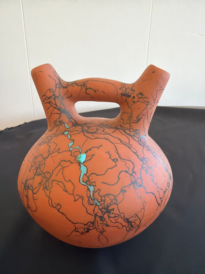 Horsehair Pottery - White Antelope