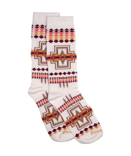 PENDLETON HARDING CREW: IVORY / LG