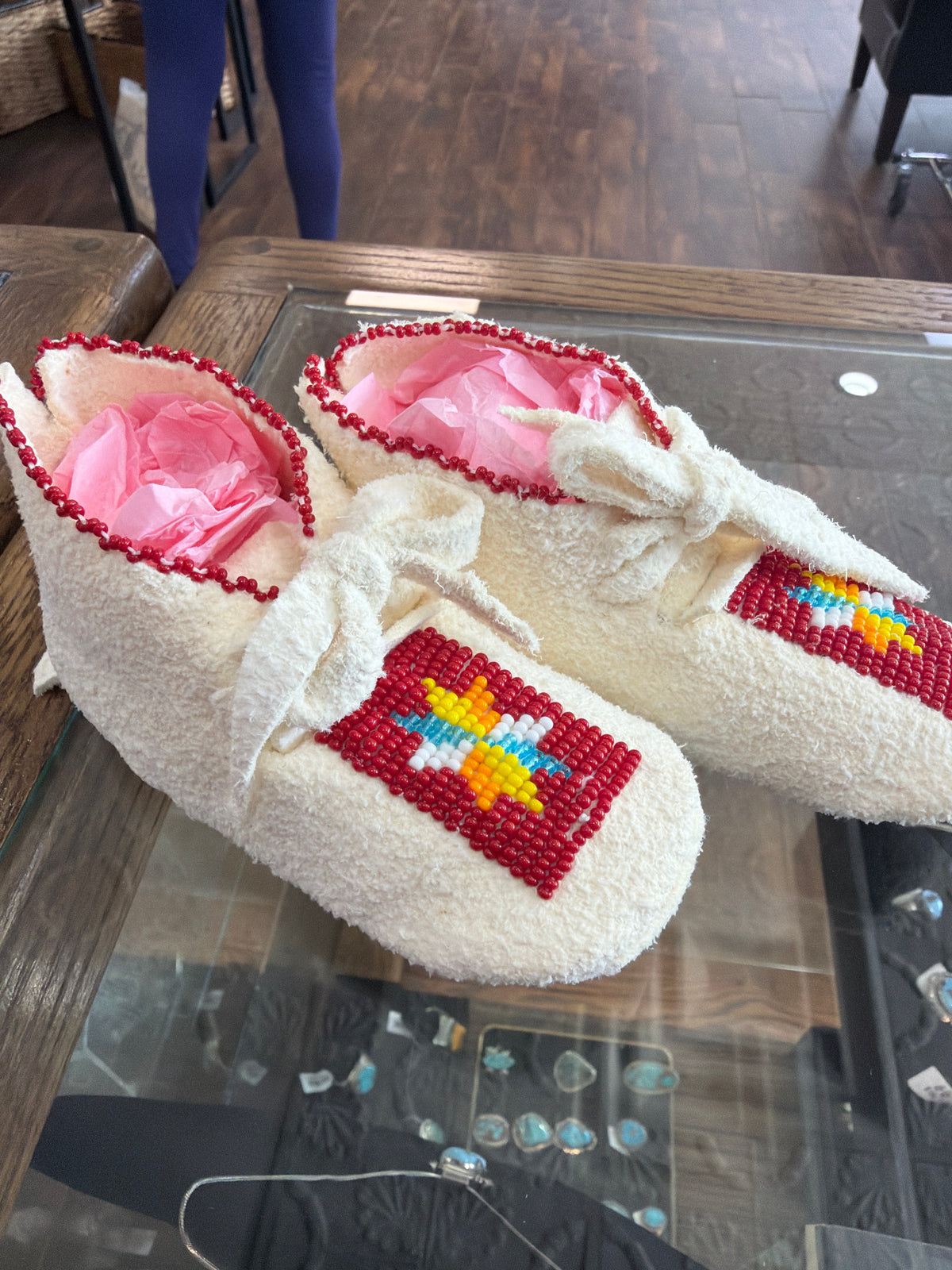 Beaded Baby Moccasins