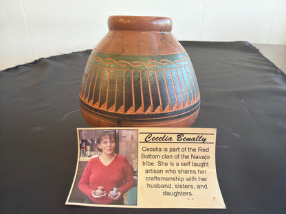 Horsehair Pottery - C. Benally (Navajo)