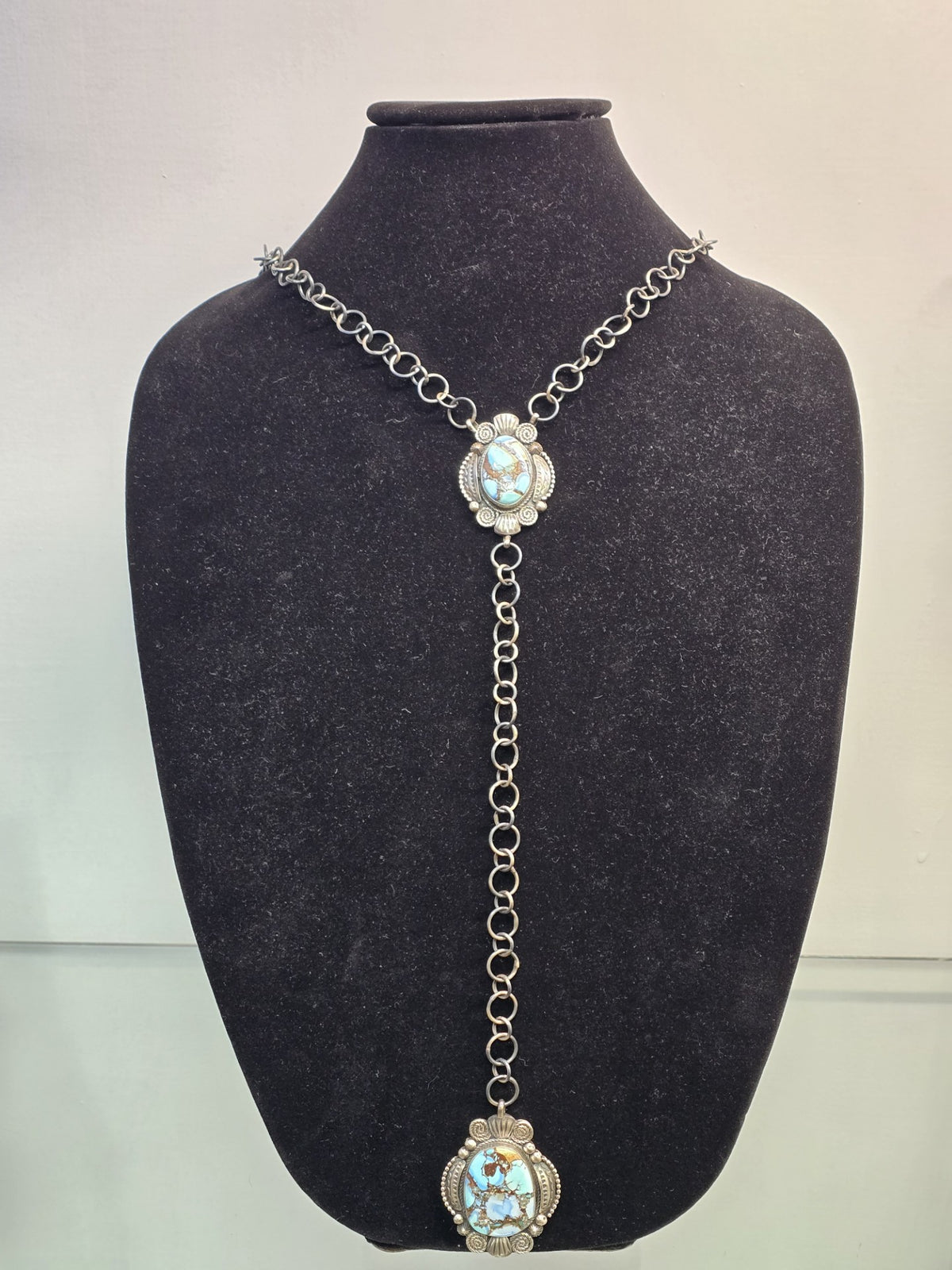 Golden Hills Lariat Necklace