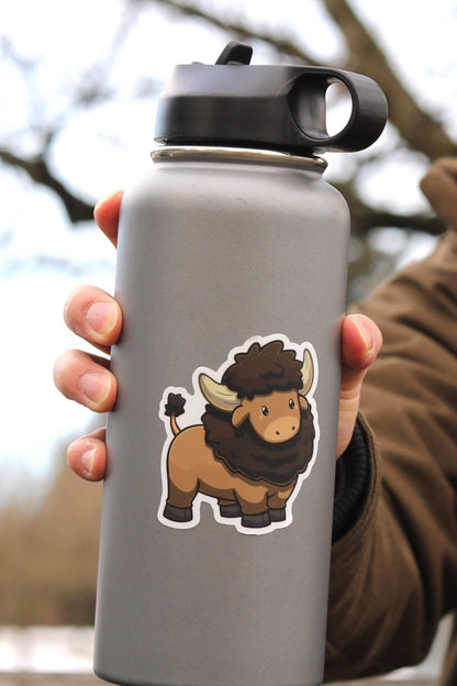 Buffalo Sticker | Cute Wild Animal Sticker