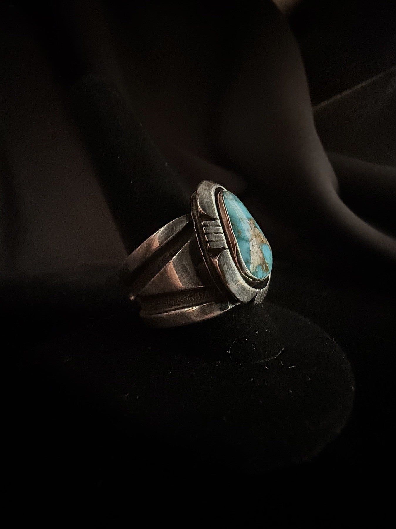 Turquoise/Sterling Silver Ring (Size 11)
