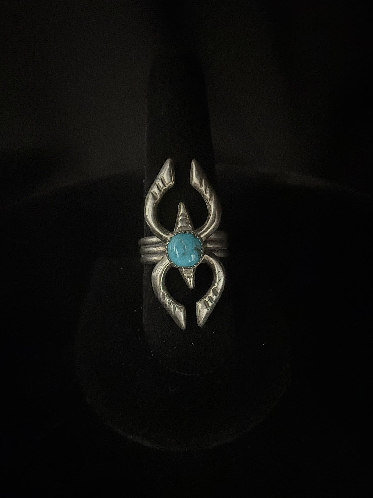 Turquoise/Sterling Silver Ring (Size 10)