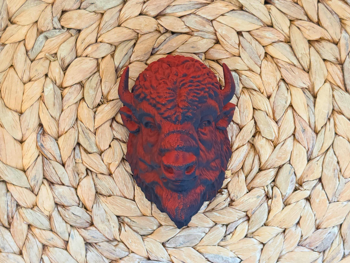 Bison Head Magnet