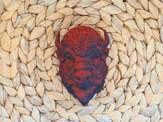 Bison Head Magnet