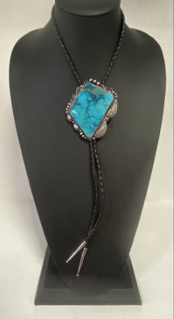 Sterling Silver & Skyhorse Bolo