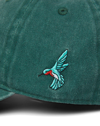 'YOU ARE ON NATIVE LAND' DAD CAP - DARK GREEN