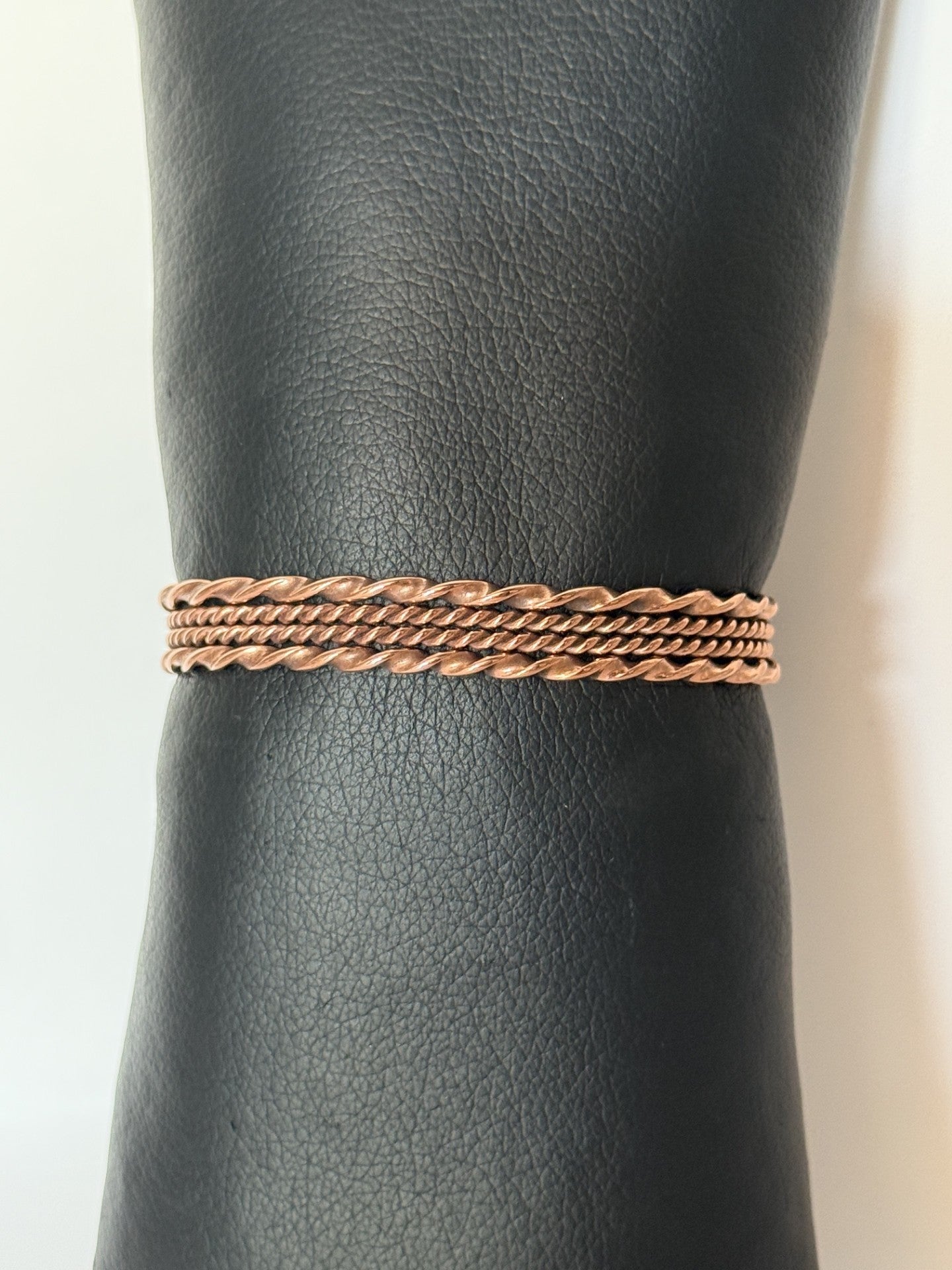 Twisted Copper Bracelet