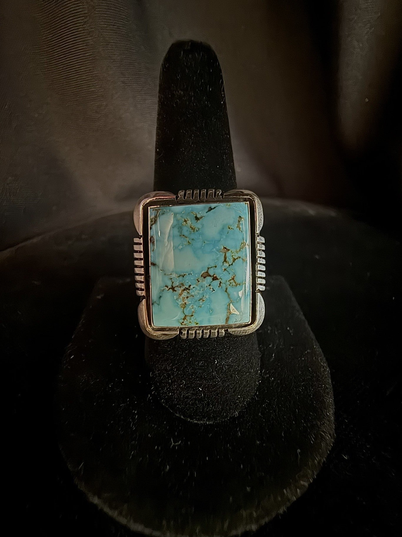 Turquoise/Sterling Silver Ring (Size 10)