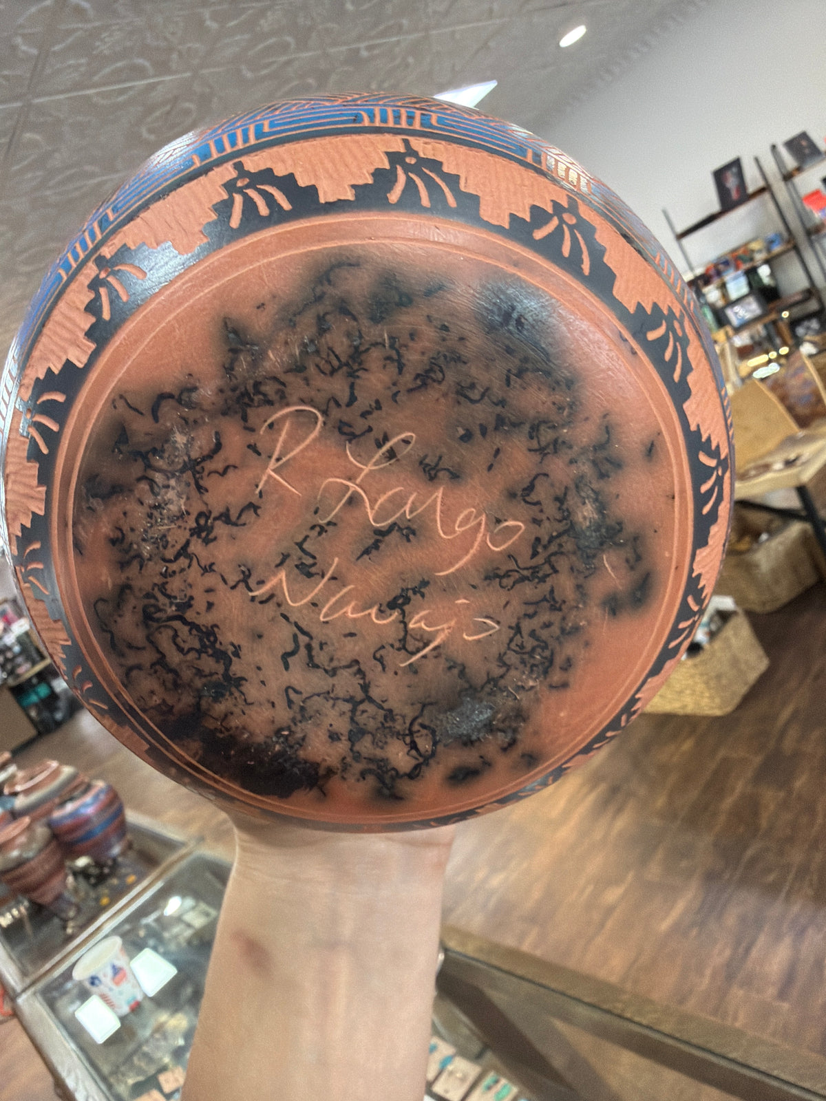 Pottery by Renalda Largo (Navajo)