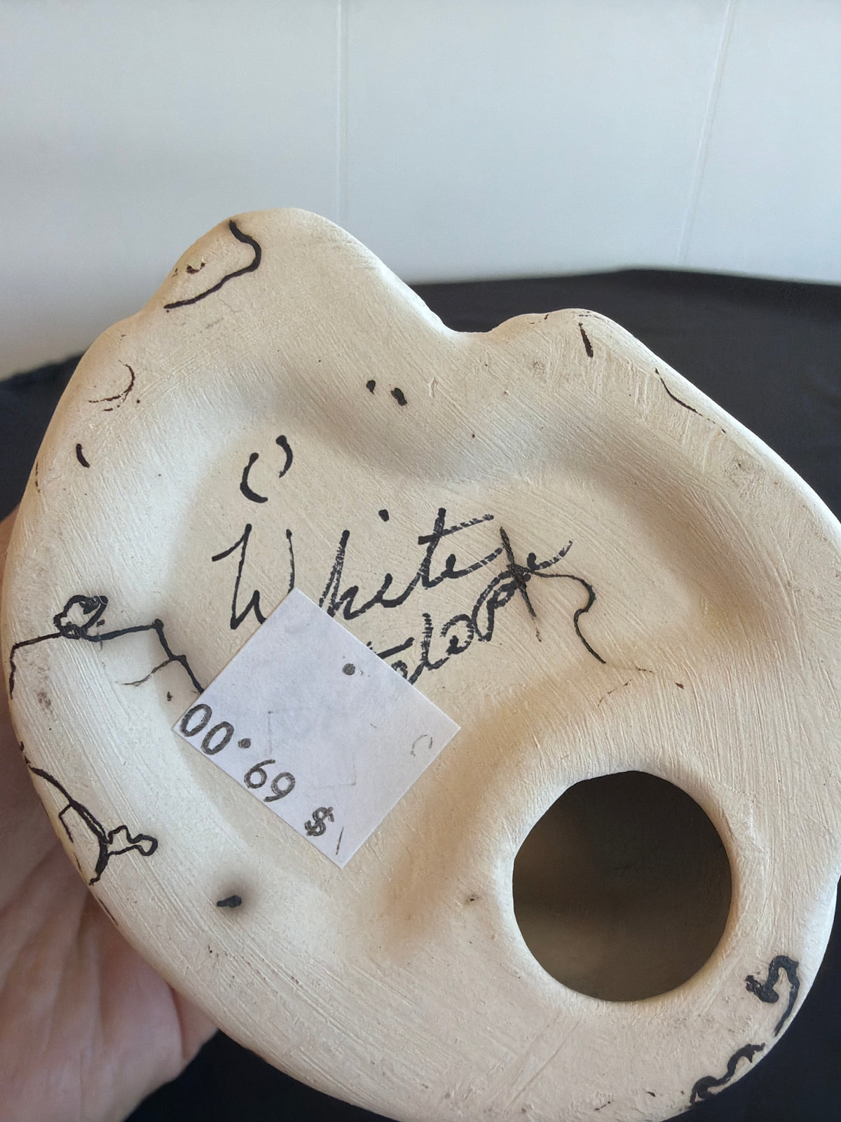 Horsehair Pottery - Wolf