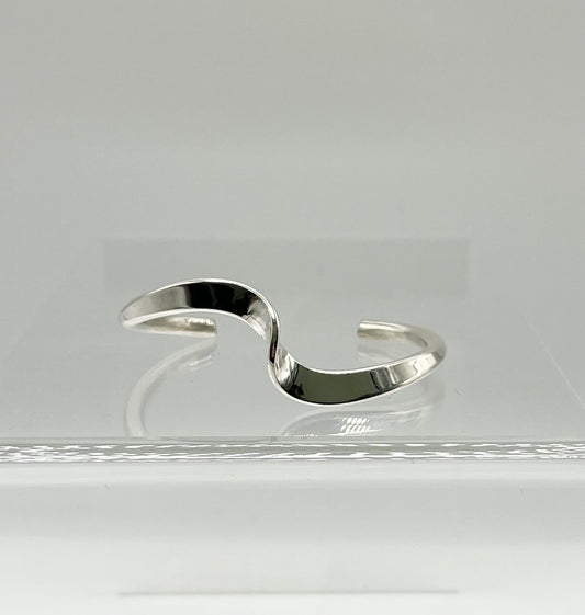 Sterling Silver Twist Cuff Bracelet