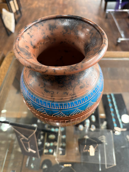 Pottery by Valerie Pete (Navajo)