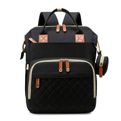 Mummy Maternity Diaper Nappy Bag: Pink Grey