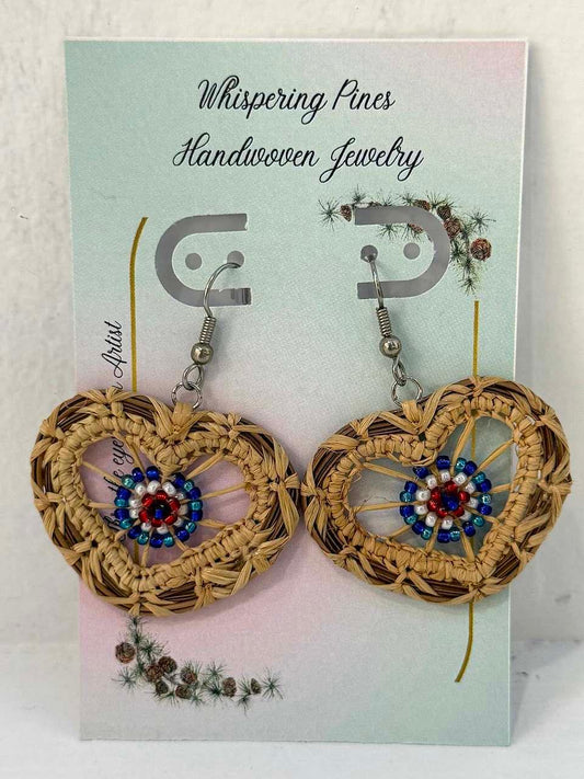 Whispering Pines Handwoven Jewelry - Hearts