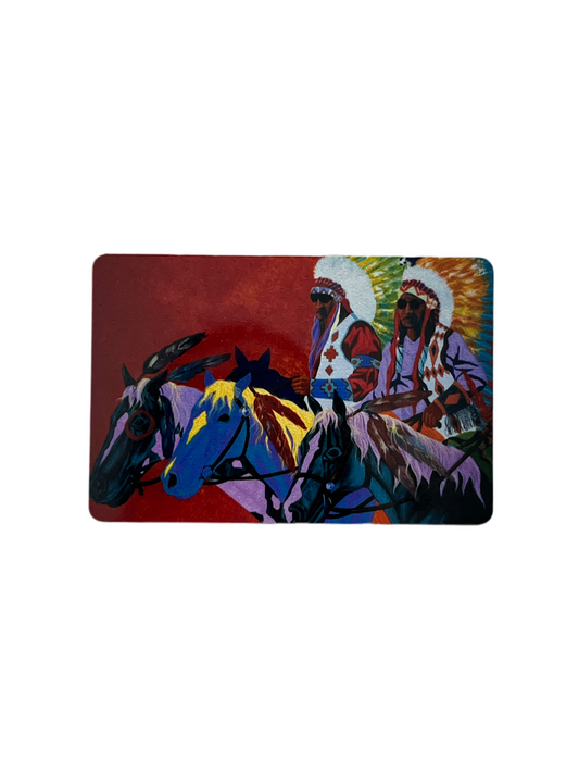 Traci Rabbit Aluminum Magnet; “Yeah We’re Bad”, 2x3”
