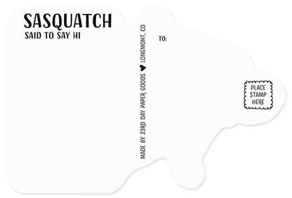 Sasquatch Postcard