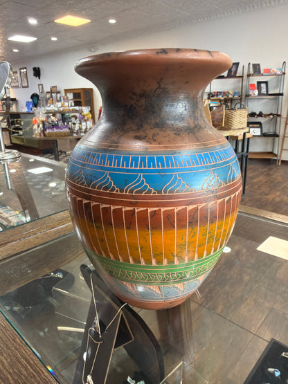 Pottery by Valerie Pete (Navajo)