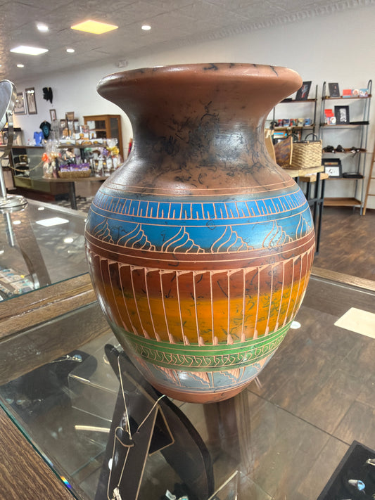 Pottery by Valerie Pete (Navajo)