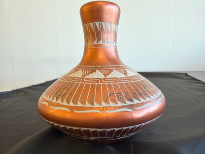 Horsehair Pottery - Copper
