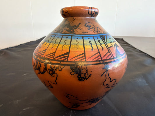 Horsehair Pottery - Peacock