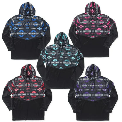 Traditional Southwest Hoodie Pullovers