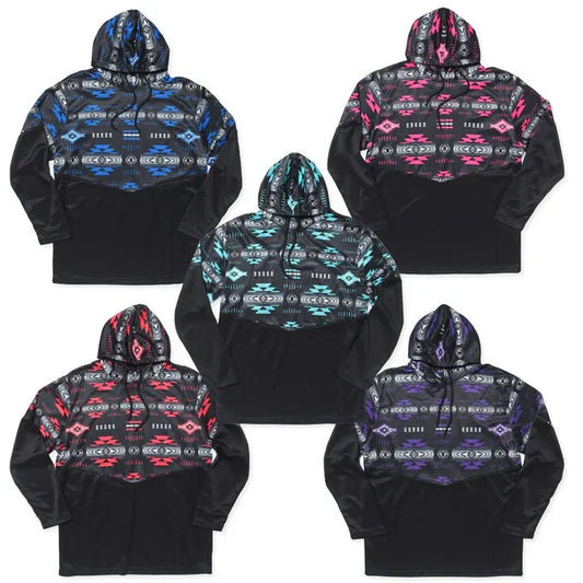 Traditional Southwest Hoodie Pullovers