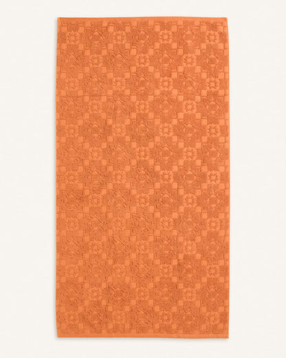 Pendleton Sculpted Towel Collection - Persimmon