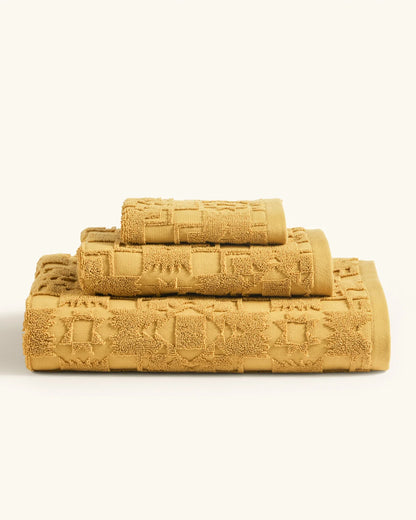 Pendleton Sculpted Towel Collection - Ochre