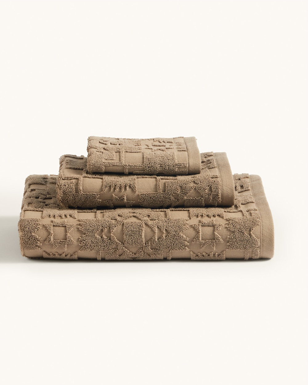 Pendleton Sculpted Towel Collection - Stone
