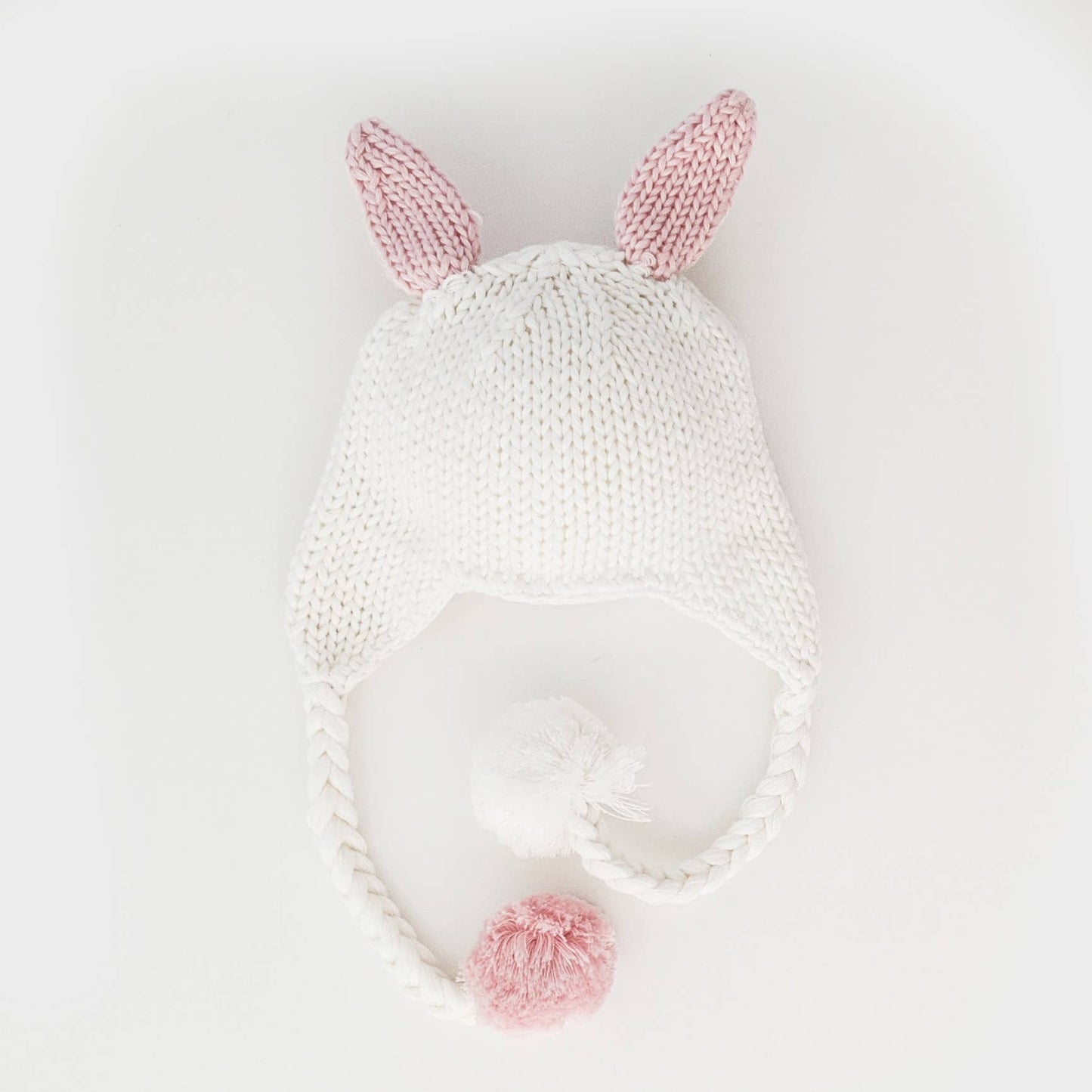 Hugbunny Pink Beanie Hat: M (6-24 Months)
