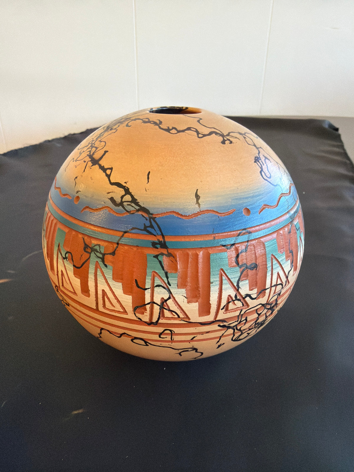 Horsehair Pottery - Ronald S. (Navajo)