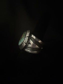 Turquoise/Sterling Silver Ring (Size 9 1/2)
