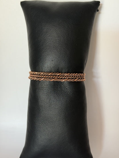 Twisted Copper Bracelet