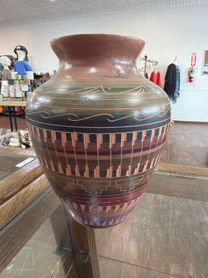 Pottery by C. Johnson (Navajo)