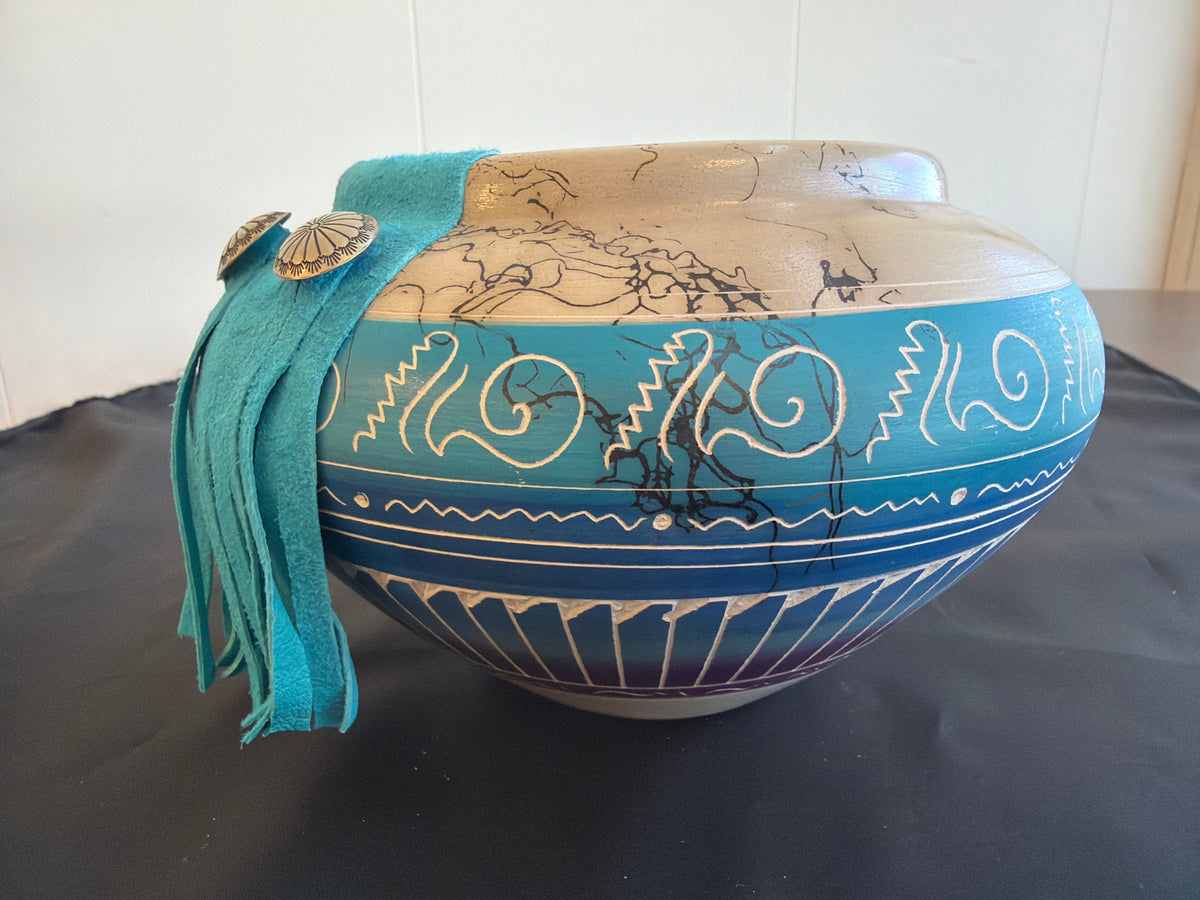 Horsehair Pottery - Leather